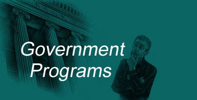 government programs definition.
